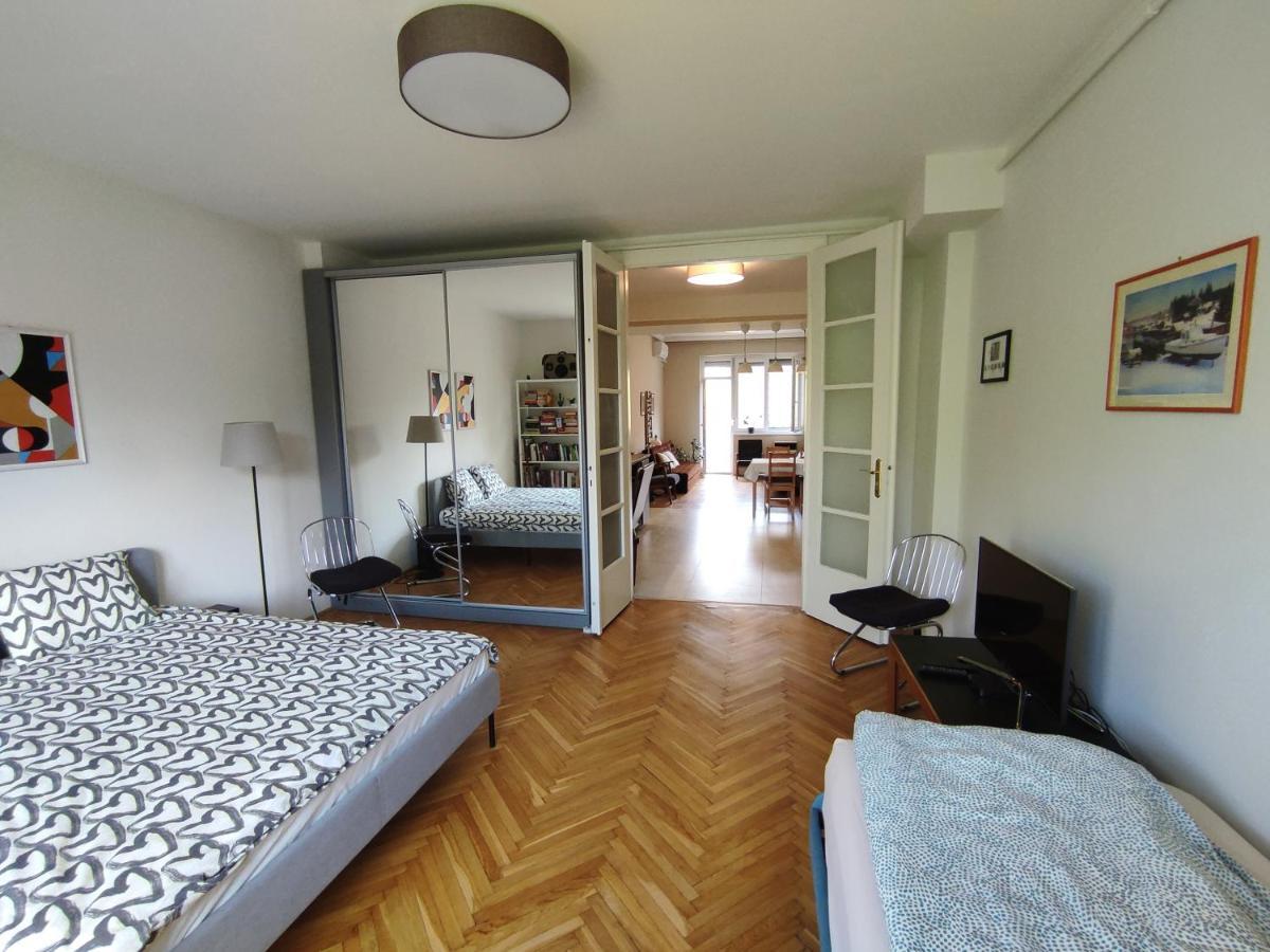 Park View, Close To River, Ac, Bauhaus Vibe, 2 Balconies Budapesta Exterior foto